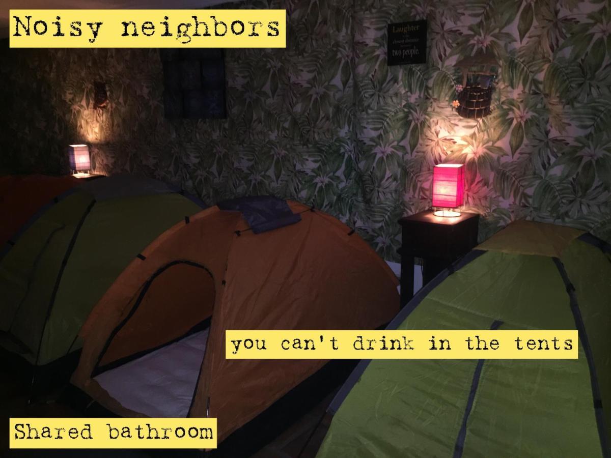 Отель La Gaceta Camping Антигуа-Гватемала Экстерьер фото